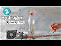 Make 2 HYDROGEN Gas GENERATORs That Turn Water Into Hydrogen