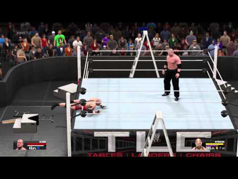 WWE 2K15. Corporate Kane vs Ryback. TLC. TLC 2014