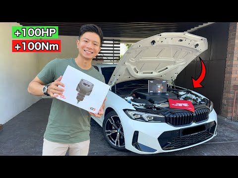 FASTER THAN A G80 M3?! 500HP RACECHIP BMW M340i LCI! - When Hann Meets Cars
