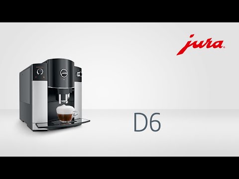Jura D6 Automatic Coffee Machine (Platinum)