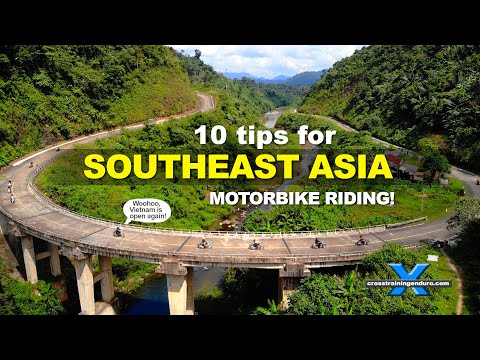 , title : '10 tips for motorbike riding southeast Asia!︱Cross Training Adventure'