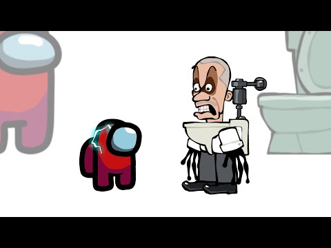 Mini Crewmate Kills Skibidi Toilet Characters - Part 3 | Among Us