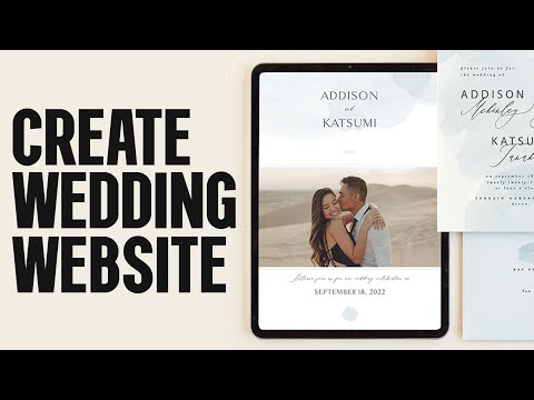 How To Build A Wedding Website (2023) | Step By Step