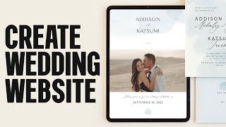 How To Build A Wedding Website (2024) | Step By Step