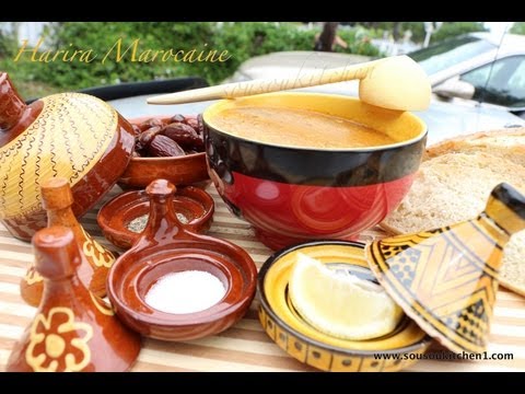 Harira Soupe Marocaine Traditionelle الحريرة المغربية/Moroccan Soup-Ramadan Special-Sousoukitchen