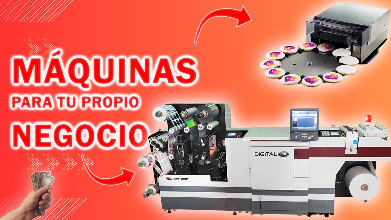 8 Mejores MÁQUINAS para tu PROPIO NEGOCIO | Las mas RENTABLES y poco CONOCIDAS.