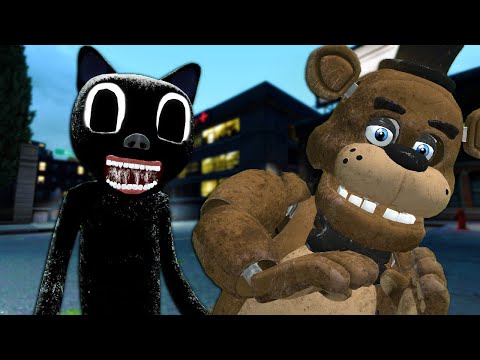 We Found ANGRY CARTOON CAT in Gmod! - Garry's Mod Multiplayer Survival