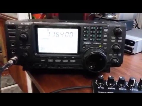 8 Band Sound Equalizer NOISE GATE Echo Compressor KENWOOD TS-480 RJ-45 mic TS