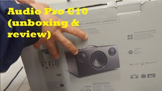 Audio pro c10 unboxing and review