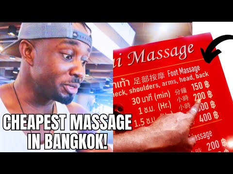 How I Got a Foot Massage in Bangkok for Just a Few Baht!