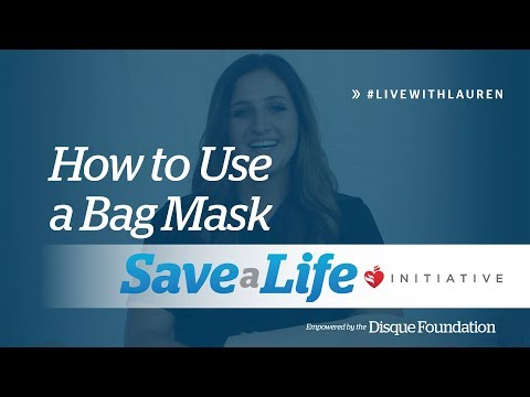 Bag Mask - How to Use a Bag Mask (2018) - #LiveWithLauren
