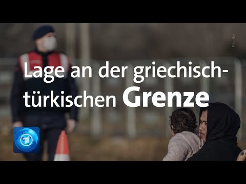 Weiter angespannte Situation an griechisch-türkischer Grenze - EU-Spitze am Nachmittag vor Ort
