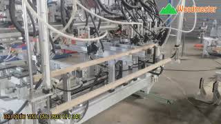 Máy cắt 2 đầu, Khoan cấy chốt gỗ hàng dài| Woodmaster