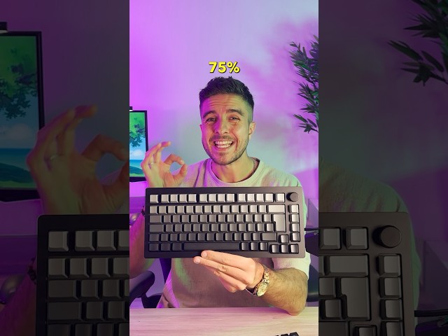 Vídeo relacionado con SbocKeeb V400 Teclado Mecanico 75% Gasket Mouted, Personalizado Intercambiable En Caliente 75% TKL Cableado Mecánico RGB Teclado con Almohadillas Que Absorben El Sonido, Americano QWERTY Programable
