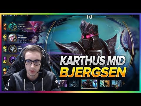615. Bjergsen Karthus vs. Kennen Mid - Patch 8.8 Season 8 - BJERGSEN STREAM
