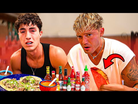 EXTRANJEROS PRUEBAN LA COMIDA MÁS PICANTE DE MEXICO!