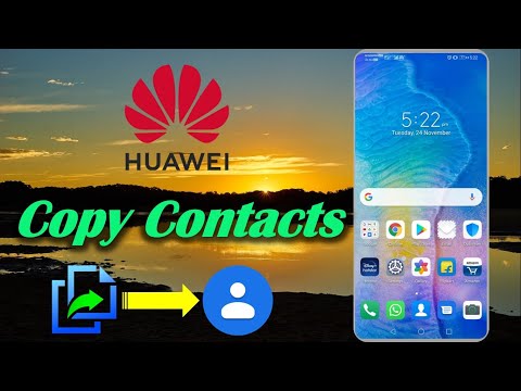 How to Copy Contacts in Huawei