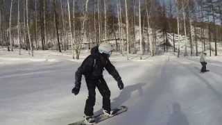 preview picture of video 'Snowboard weekend - Bannoe Abzakovo 2014'