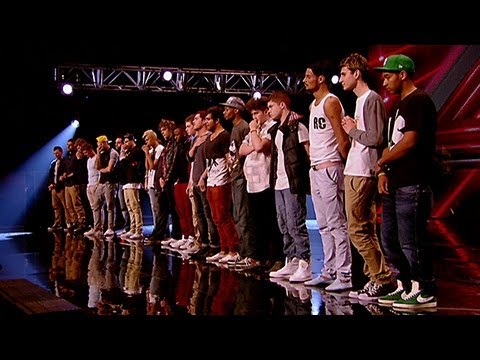 Boys Reveal - The X Factor UK 2012