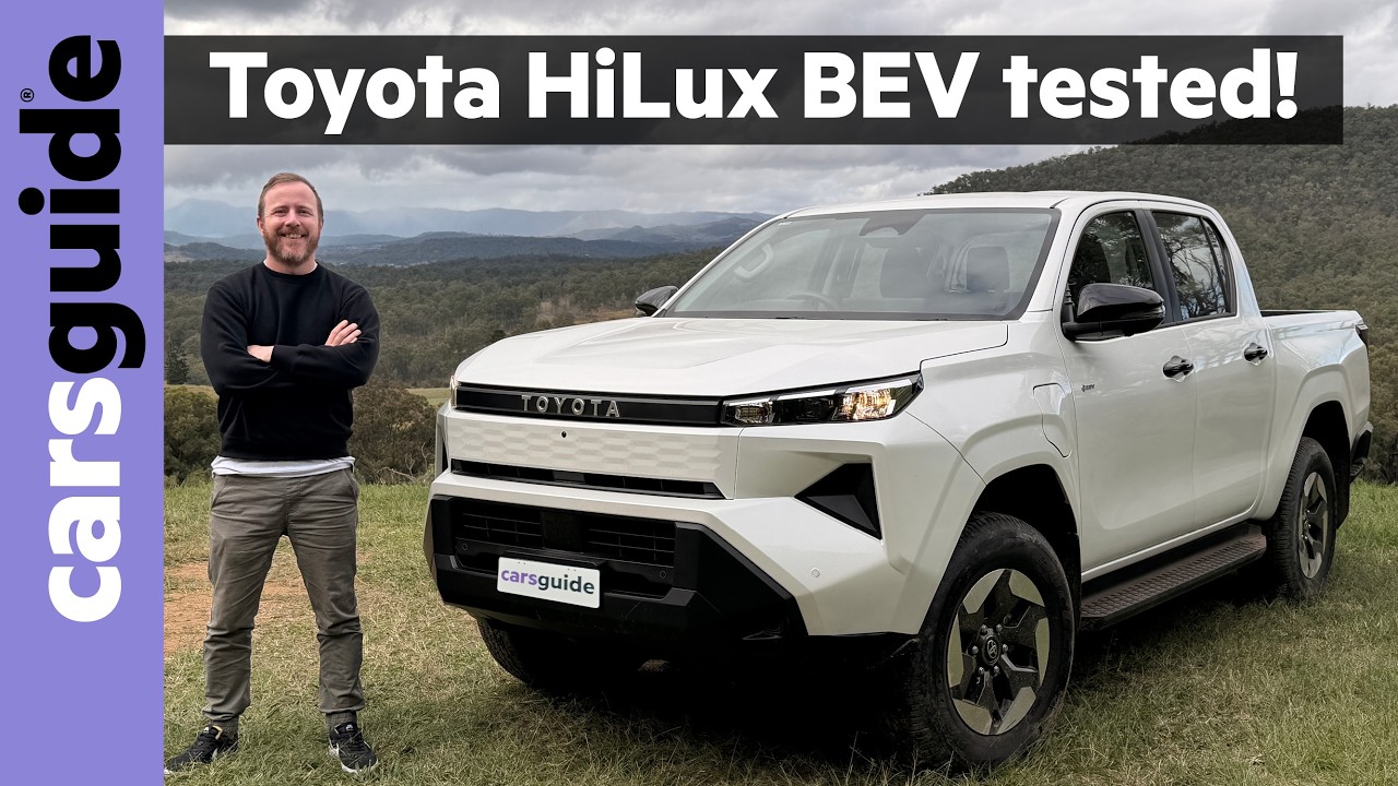 Toyota HiLux BEV 2027 review Australia: New electric dual-cab pick-up troubles BYD Shark 6 PHEV?