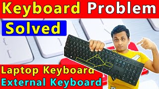 🔥Keyboard Not Working Windows 10 ⌨ Laptop and External Keyboard Not Working Problem Solved in Hindi