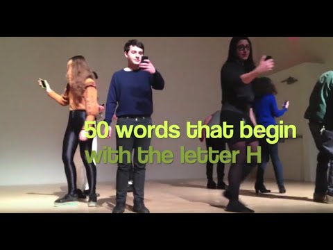 50 words that begin with the letter H