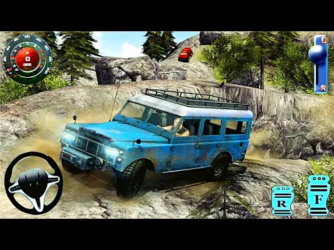 Offroad SUV Jeep Drive Adventure Game - Real 4x4 Land Cruiser Hill Racing - Android GamePlay #2