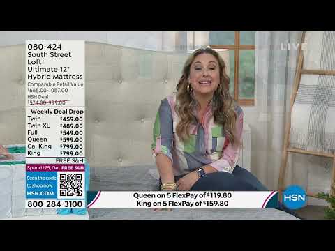 South Street Loft Ultimate 12" Twin Hybrid Mattress