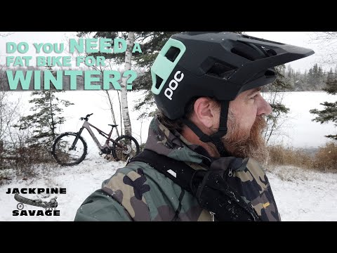 Do you need a fat bike for winter riding?