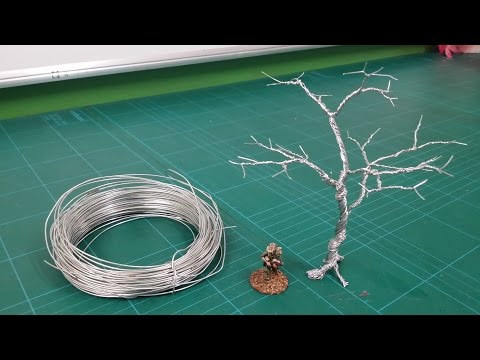 Realistic Scenic Trees - Wire Armatures (Twist technique)