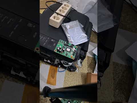 Ganti Board Canon MP287 Error P06 dengan Board yang di pesan online hasinya. ???