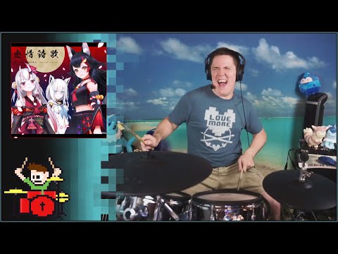AyaFubuMi - Renjou Shiika On Drums!