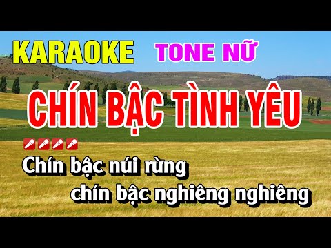 Karaoke Chín Bậc Tình Yêu Tone Nữ Nhạc Sống Dễ Hát | Nguyễn Linh
