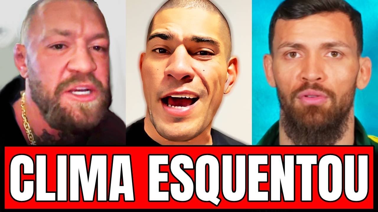 🚨MCGREGOR CRITICA ALEX PEREIRA! POATAN VIRA MANCHETE NOS JORNAIS! MAURICIO RUFFY SOLTA O VERBO