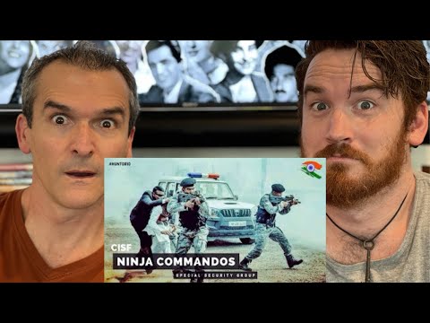 CISF Ninja Commandos Special Security Group in Action REACTION!!
