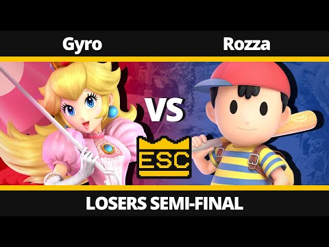 ESC 06 Losers Semi-Final - Gyro (Peach) Vs. Rozza (Ness) - SSBU Tournament