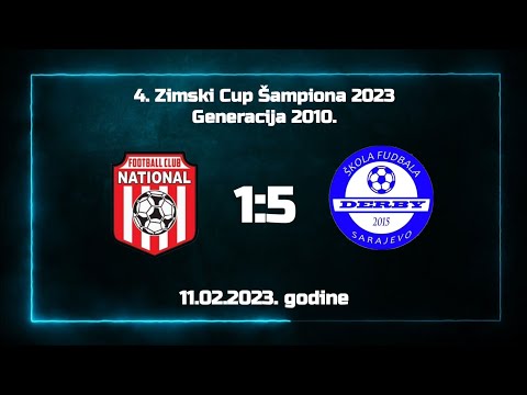 ŠF National Mostar - ŠF Derby 1:5 (4. Zimski Cup Šampiona 2023) - Generacija 2010.