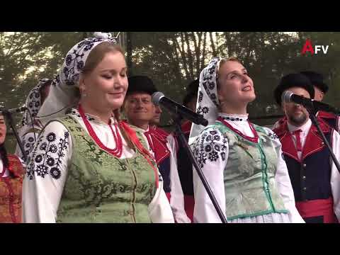 Dożynki Gminne Ostrówiec 2025 Zespół PISKORZE