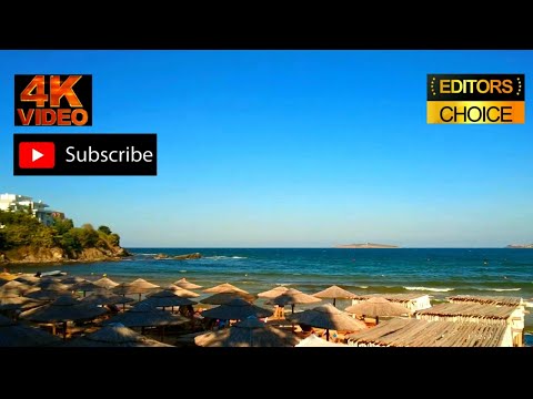 Chernomorets/Bulgaria 🇧🇬  - Virtual walk around the touristic village of Chernomorets [4K]