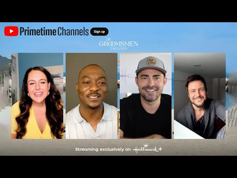 The Groomsmen Trilogy | LIVE with the Cast | Sign up for Hallmark+ on YouTube!