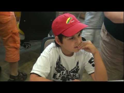 U10 7.4. Aras Vardanyan - WCM Eszter Morvay  1 - 0