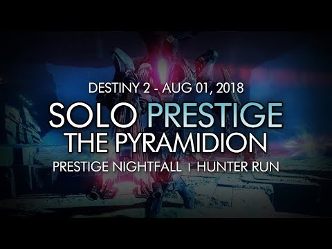 Solo Prestige "The Pyramidion" Nightfall (Hunter) - Aug 1, 2018