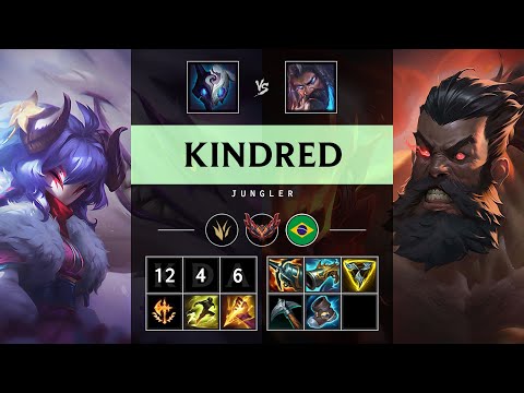 Kindred Jungle vs Udyr - BR Grandmaster Patch 25.06