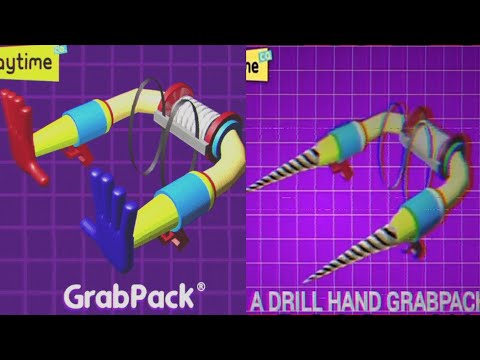 GRABPACK VS DRILL HAND GRABPACK VHS TAPE - POPPY PLAYTIME: CHAPTER 3
