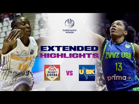 Spar Girona v ZVVZ USK Praha | Full Game Highlights | EuroLeague Women 2025-26