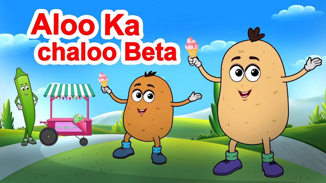 Aloo Kachaloo Beta Kahan Gaye The | आलू कचालू बेटा & more Hindi Rhyme | Kindergarten | JingleToons