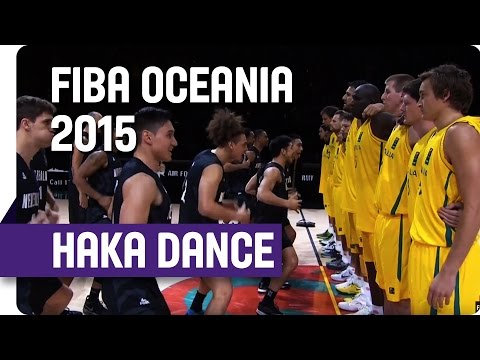 Tall Black's Haka Ahead of Game 1 at the 2015 FIBA Oceania Championship