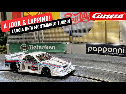 Unboxing Carrera 132 Digital Lancia Beta Montecarlo Turbo! A Quick Look & Lapping 🏁