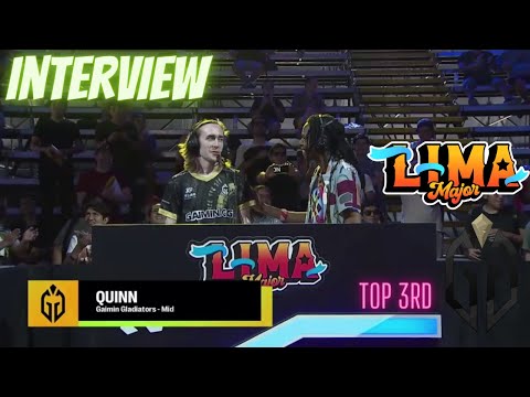 QUINN GAIMIN GLADIATORS INTERVIEW WINNER - Lima Major 2023