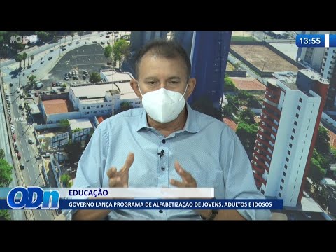 Governo lança programa de alfabetização de jovens, adultos e idosos 22 07 2021